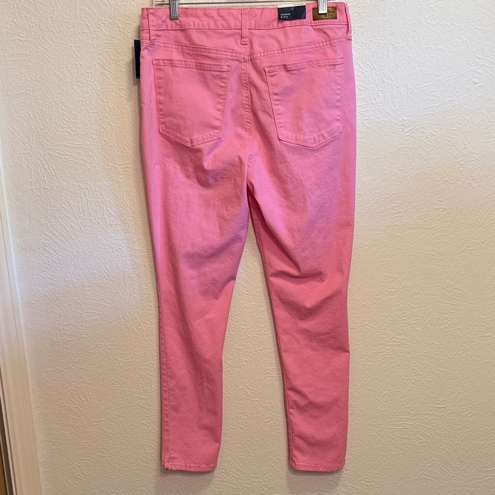 🌸🌸🌸BOGOHO 🌸🌸🌸Crown&Ivy Pink Skinny Jeans-12 - Picture 6 of 12